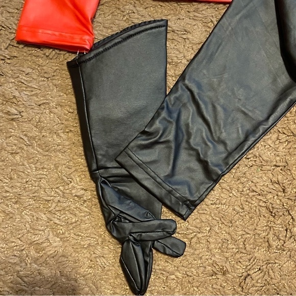 Disney Store Incredibles Violet Costume NEW 5/6 Halloween Skirt Pants Shirt - Picture 4 of 7